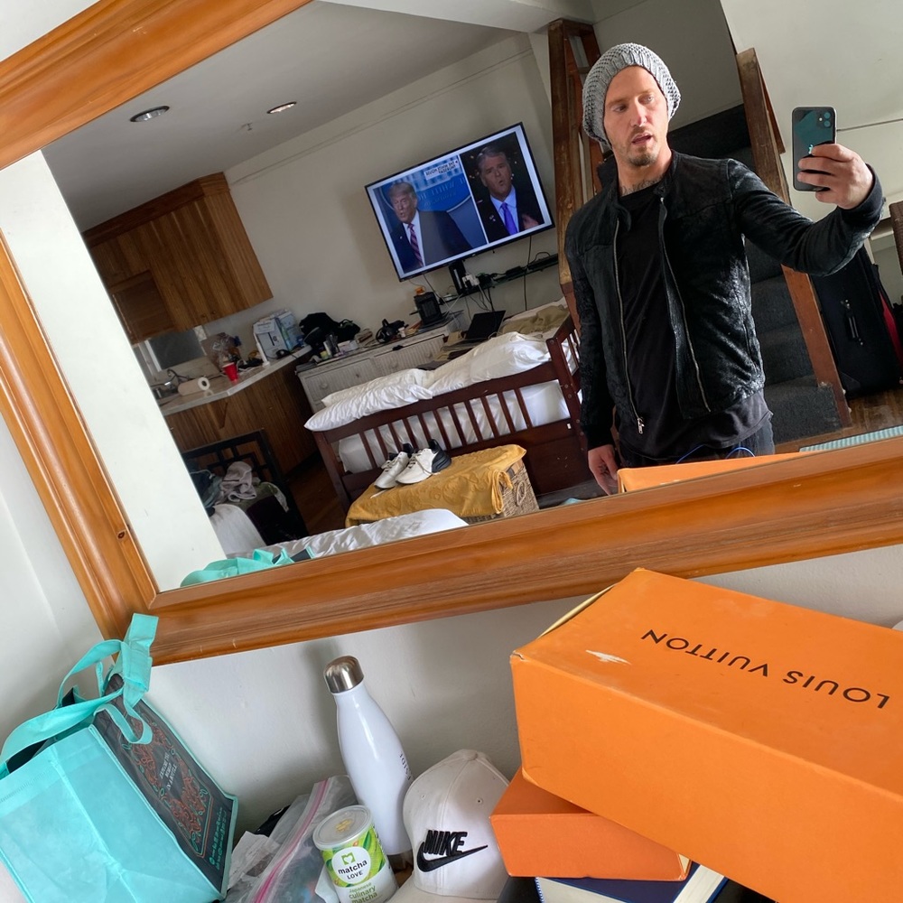 Rick Owens leather jacket - Picture 4 of 5